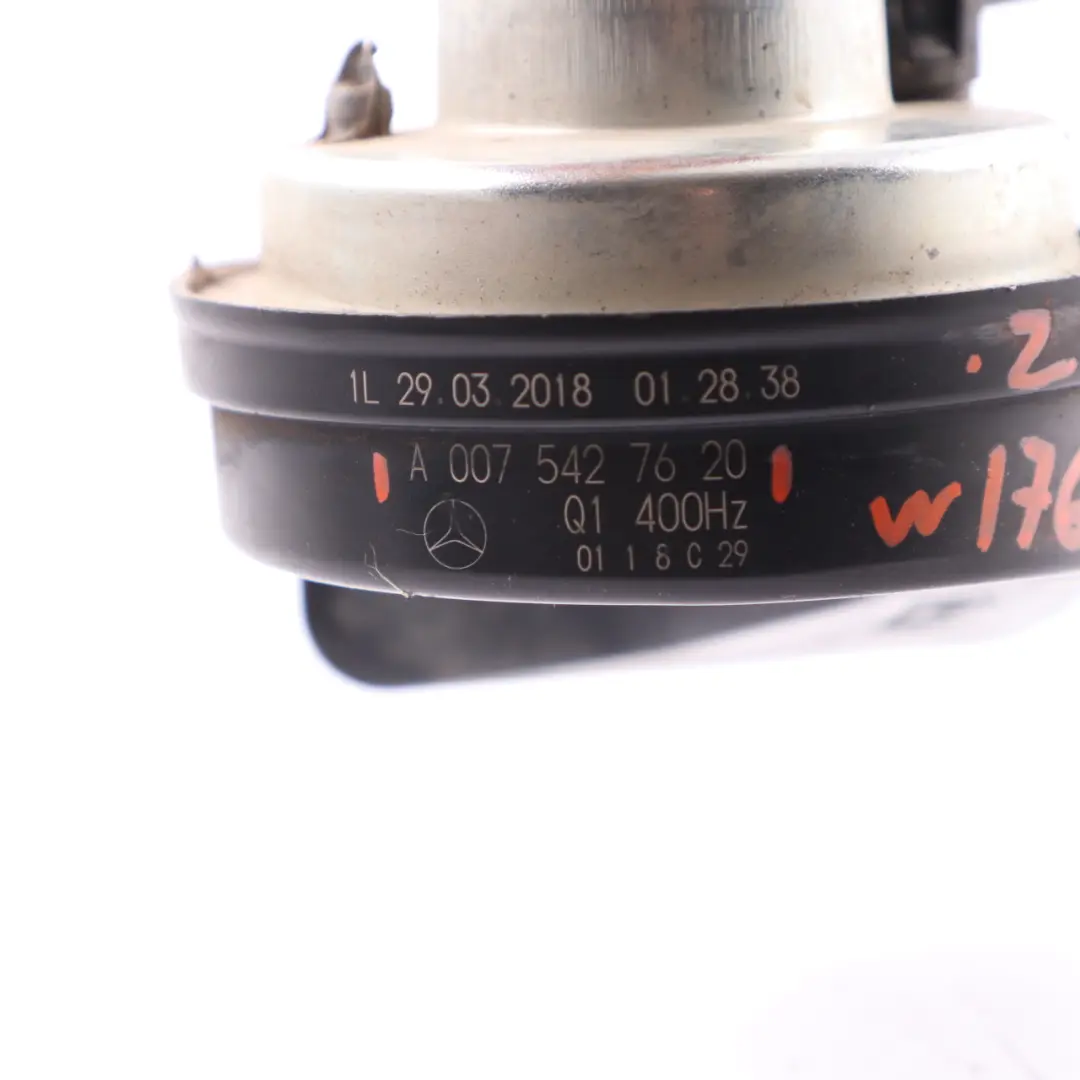  Horn Signal Mercedes W117 W176 W246 Fanfare Siren Left N/S - SKU A0075427620 - Part number A0075427620