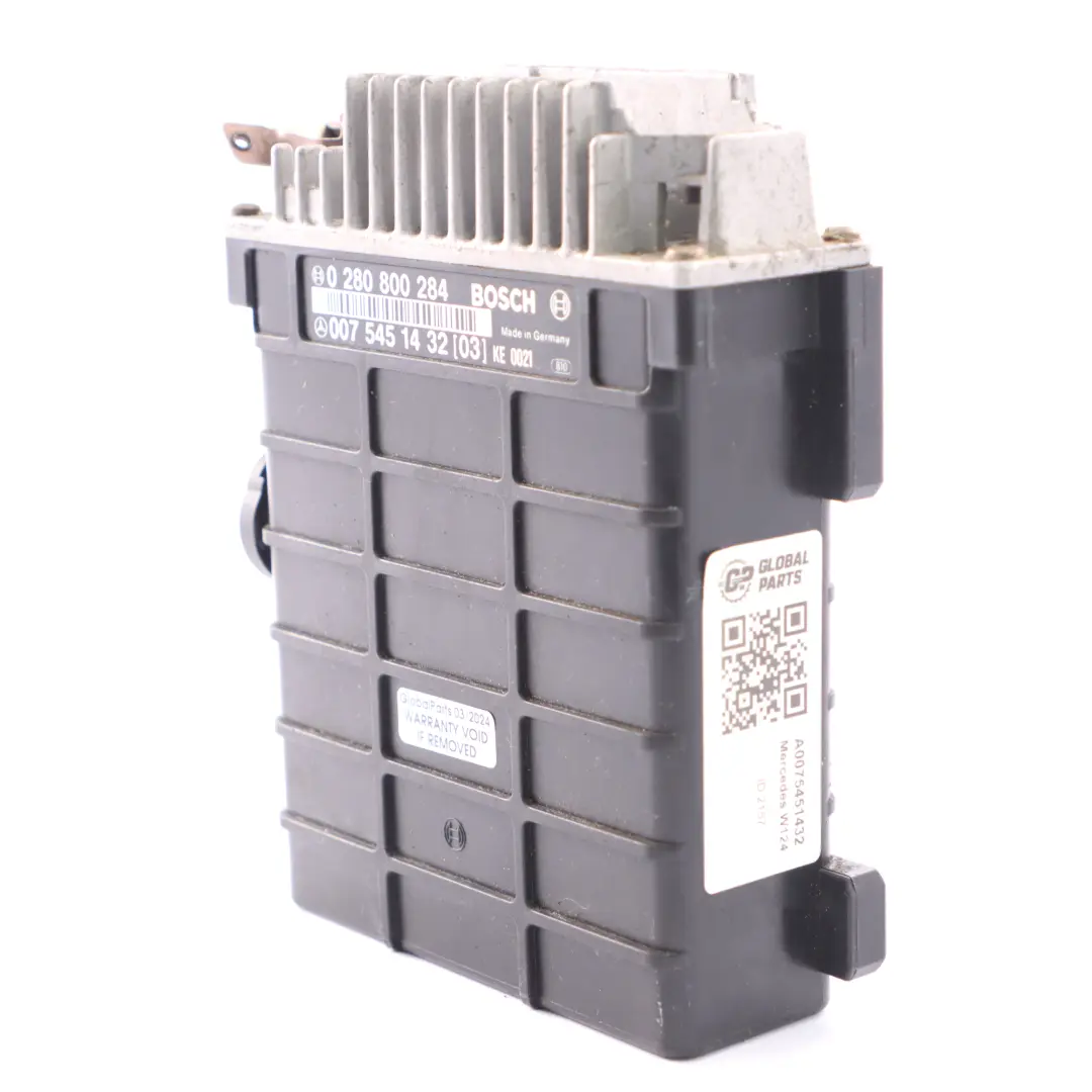 ECU Mercedes W124 E280 M103.940 Engine Control Unit Automatic Jetronic to with Part number A0075451432 ECU Mercedes W124 E280 M103.940 Engine Control Unit Automatic Jetronic - SKU A0075451432 - Part number A0075451432