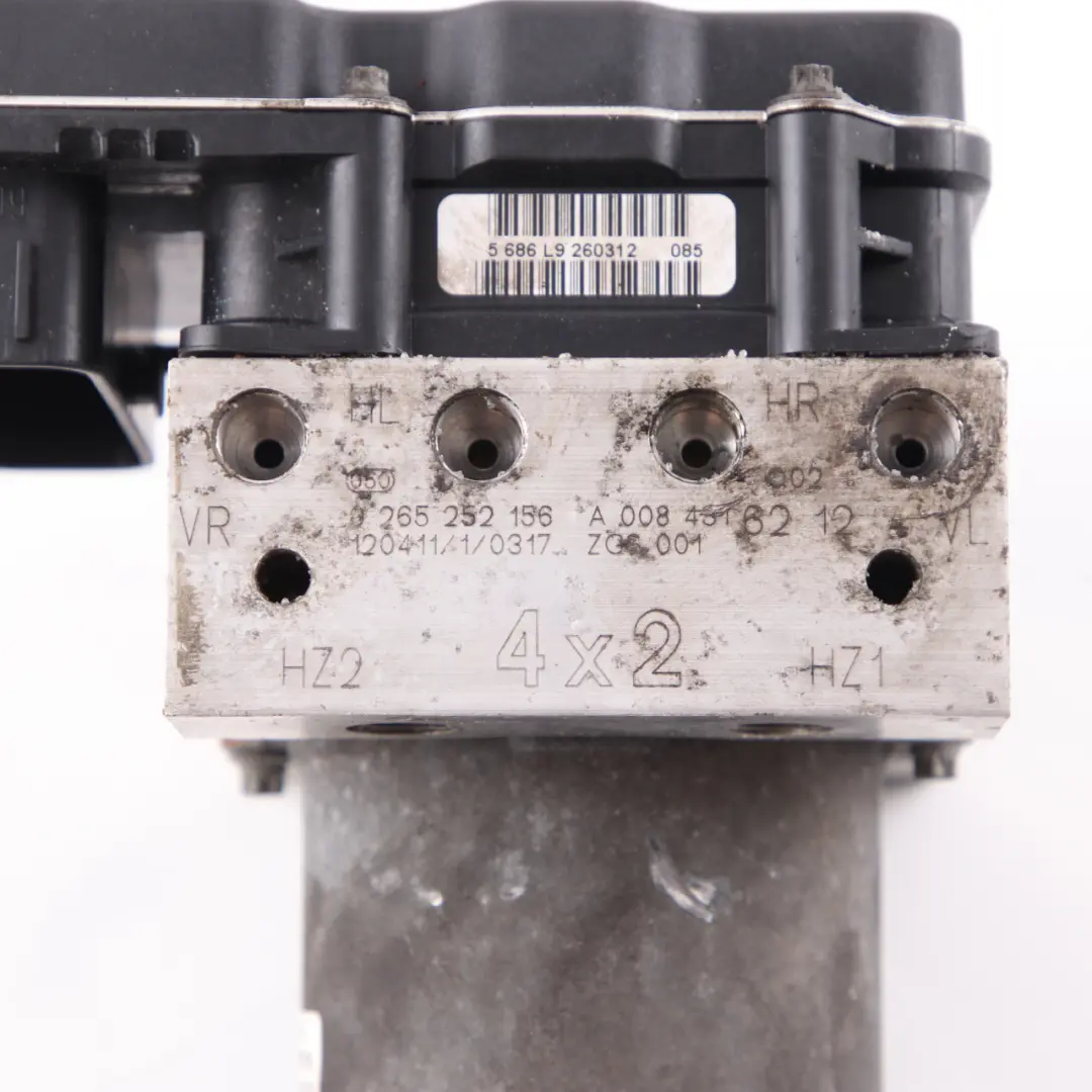 Bremspumpe ABS-Hydraulikmodul für Mercedes Sprinter W906 Vito W639 mit Teilenummer A0084316212 Mercedes Sprinter W906 Vito W639 Bremspumpe ABS-Hydraulikmodul - SKU A0084316212 - Teilenummer A0084316212