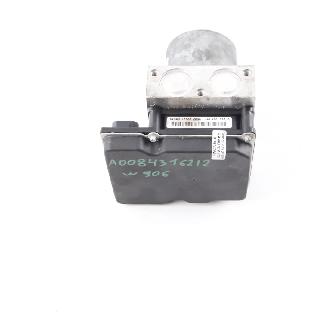 Bremspumpe ABS-Hydraulikmodul für Mercedes Sprinter W906 Vito W639 mit Teilenummer A0084316212 Mercedes Sprinter W906 Vito W639 Bremspumpe ABS-Hydraulikmodul - SKU A0084316212 - Teilenummer A0084316212