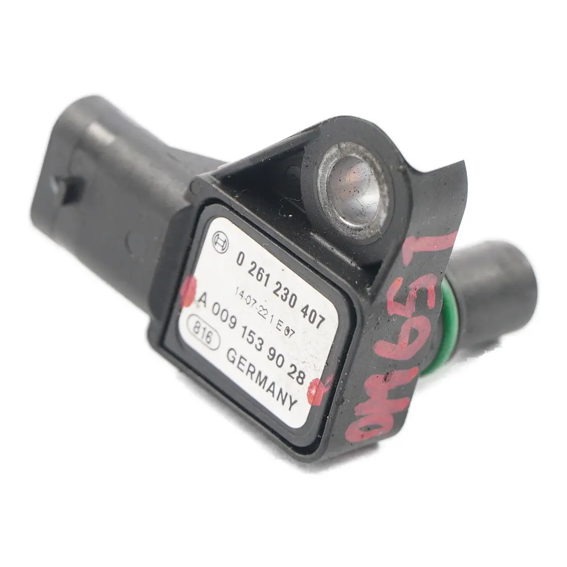 Mercedes W176 Motor Boost Sensor de presión MAP Sensor de aire carga A0091539028