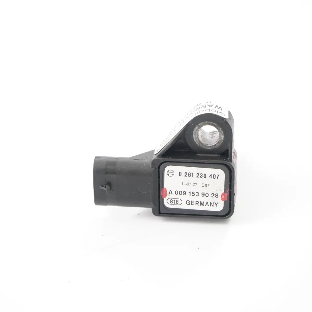 Mercedes W176 Motor Boost Sensor de presión MAP Sensor de aire carga - SKU A0091539028 - Número de pieza A0091539028