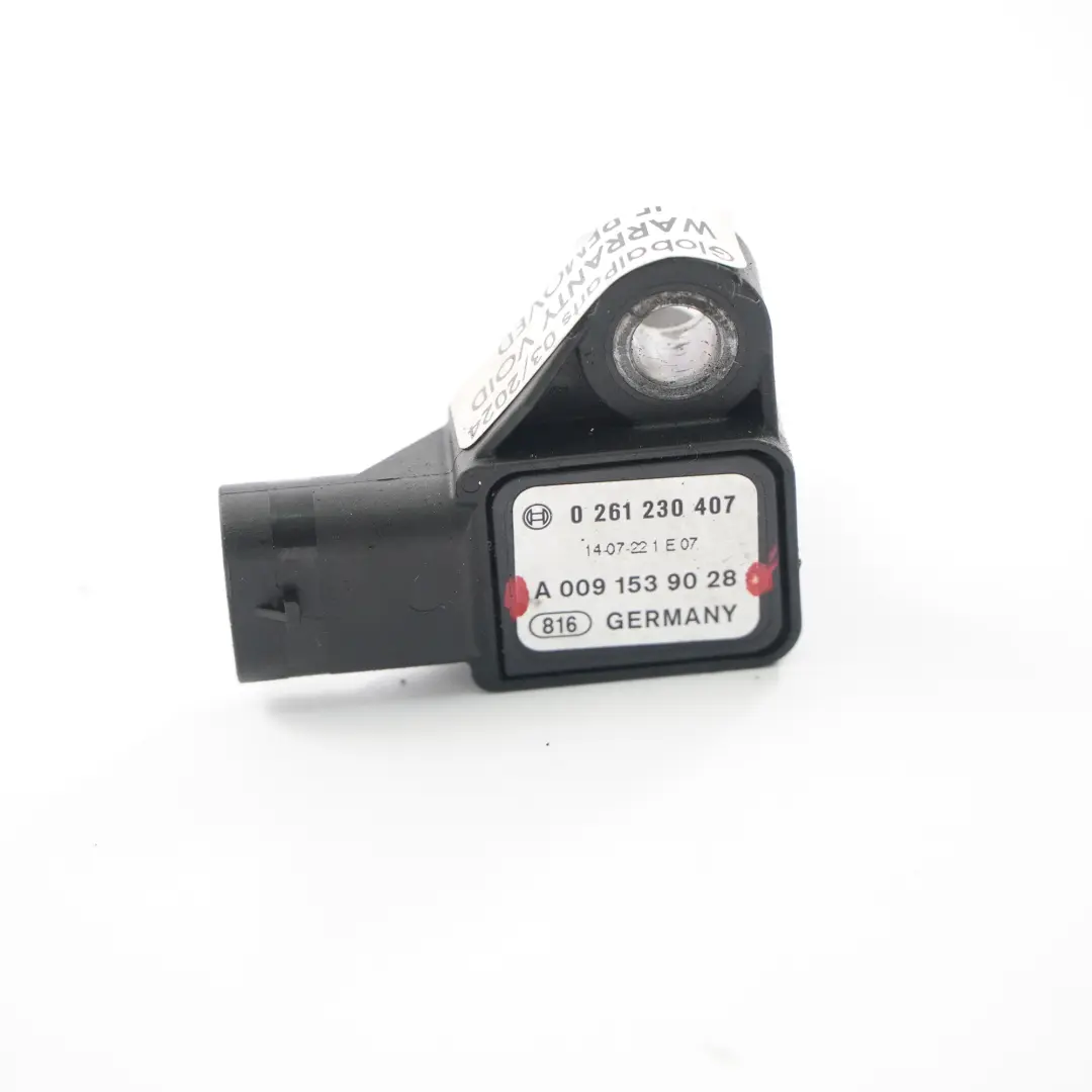 Mercedes W176 Motor Boost Sensor de presión MAP Sensor de aire carga - SKU A0091539028 - Número de pieza A0091539028