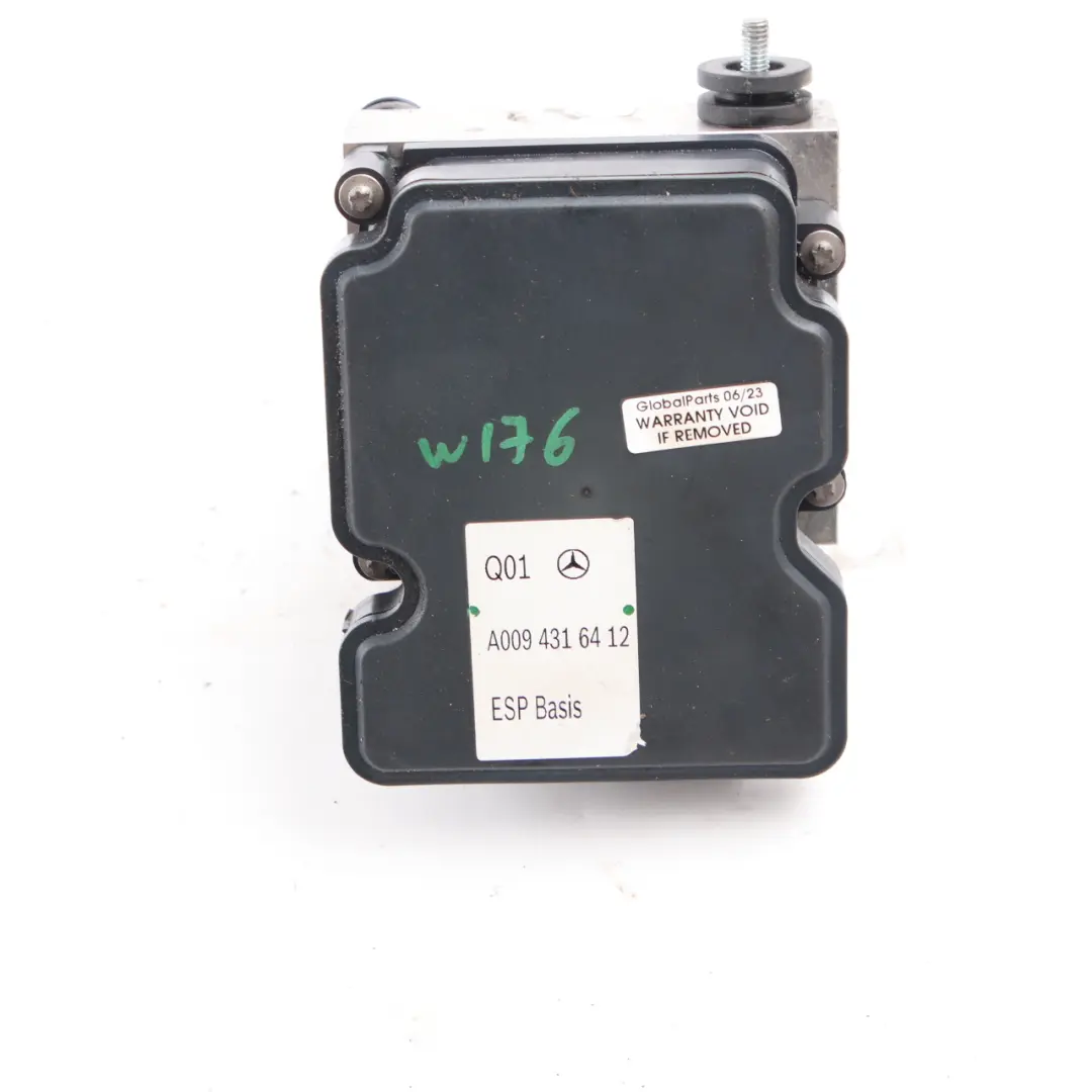 Mercedes W176 Bomba de freno ABS ESP de control frenado hidráulico - SKU A0094316412 - Número de pieza A0094316412
