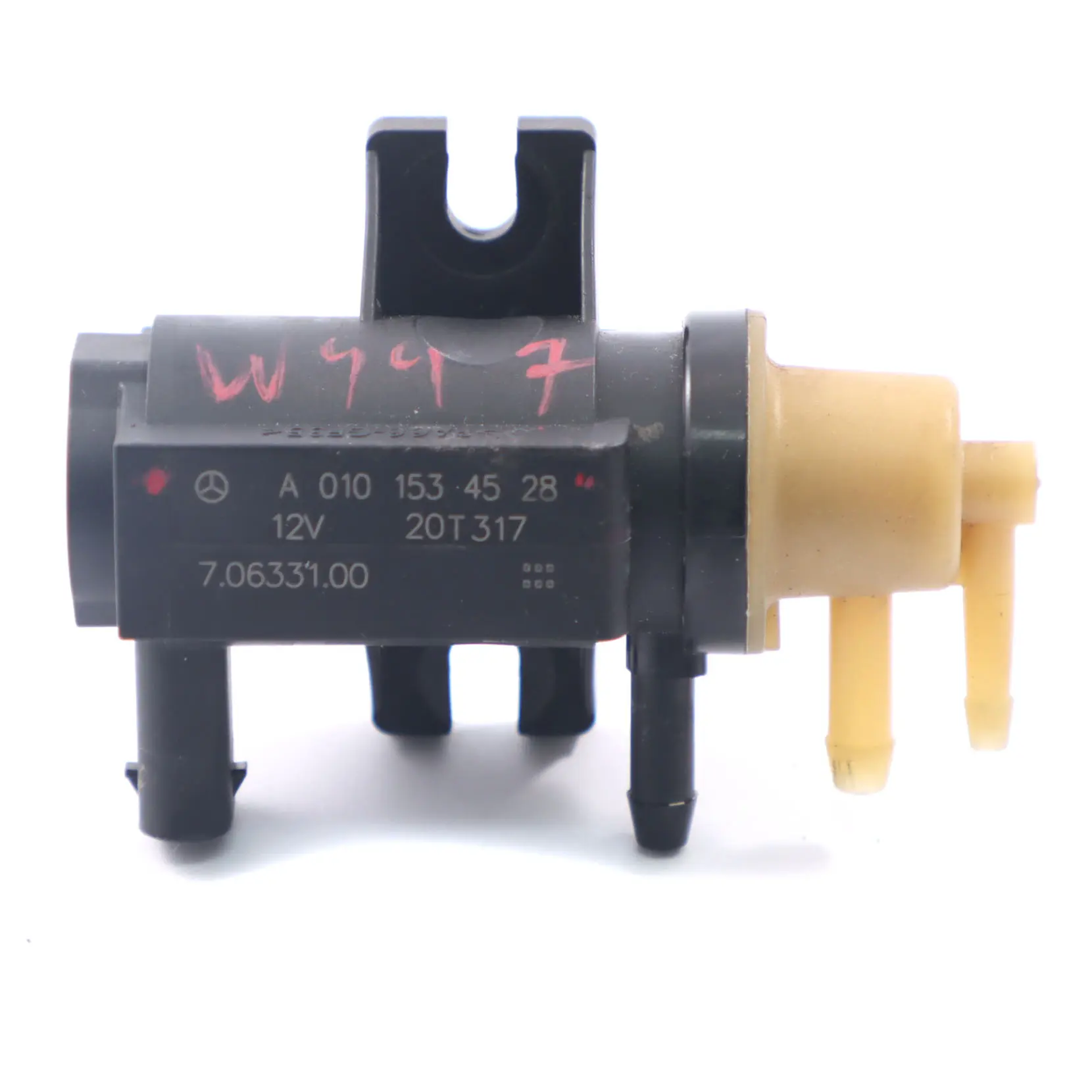 Mercedes W205 W213 W447 Turbo Vuoto Convertitore pressione Solenoide A0101534528