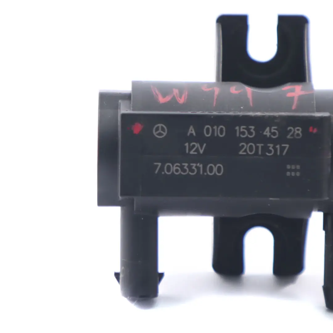 Vacuum Pressure Converter Solenoid to Mercedes W205 W213 W447 Turbo with Part number A0101534528 Mercedes W205 W213 W447 Turbo Vacuum Pressure Converter Solenoid - SKU A0101534528 - Part number A0101534528