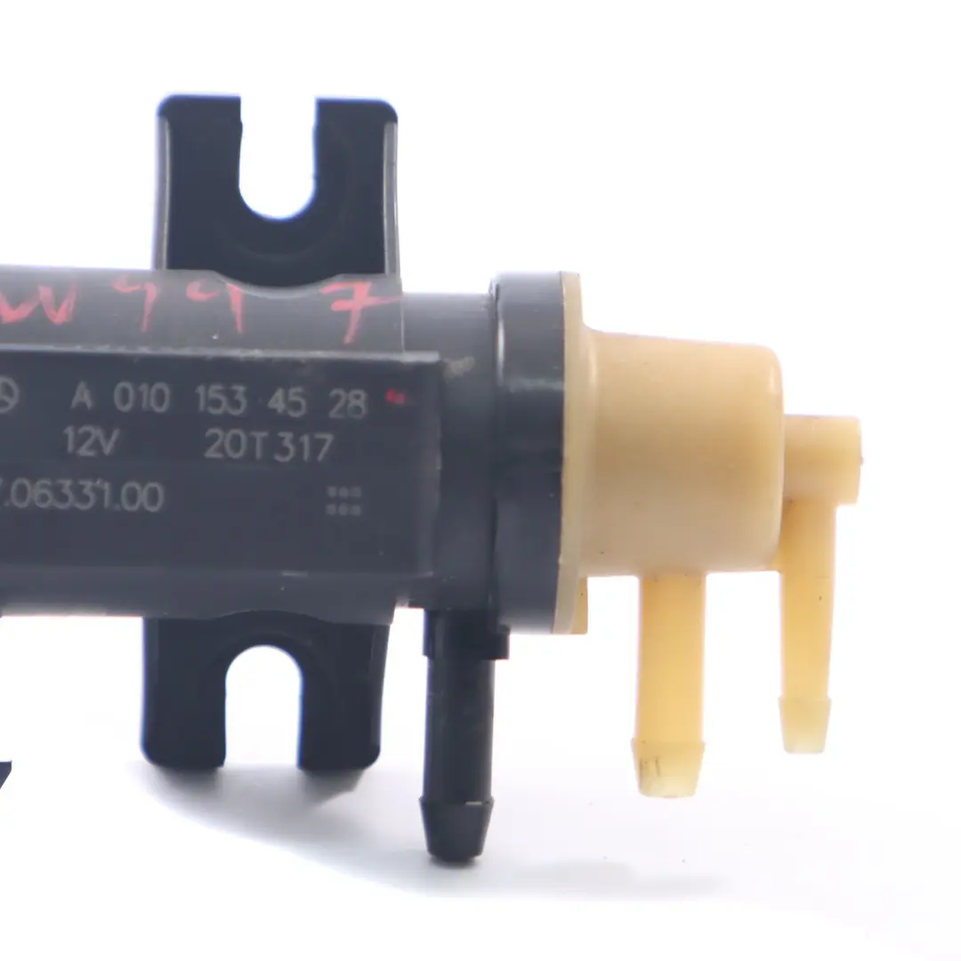 Mercedes W205 W213 W447 Turbo Vuoto Convertitore pressione Solenoide - SKU A0101534528 - Numero di parte A0101534528