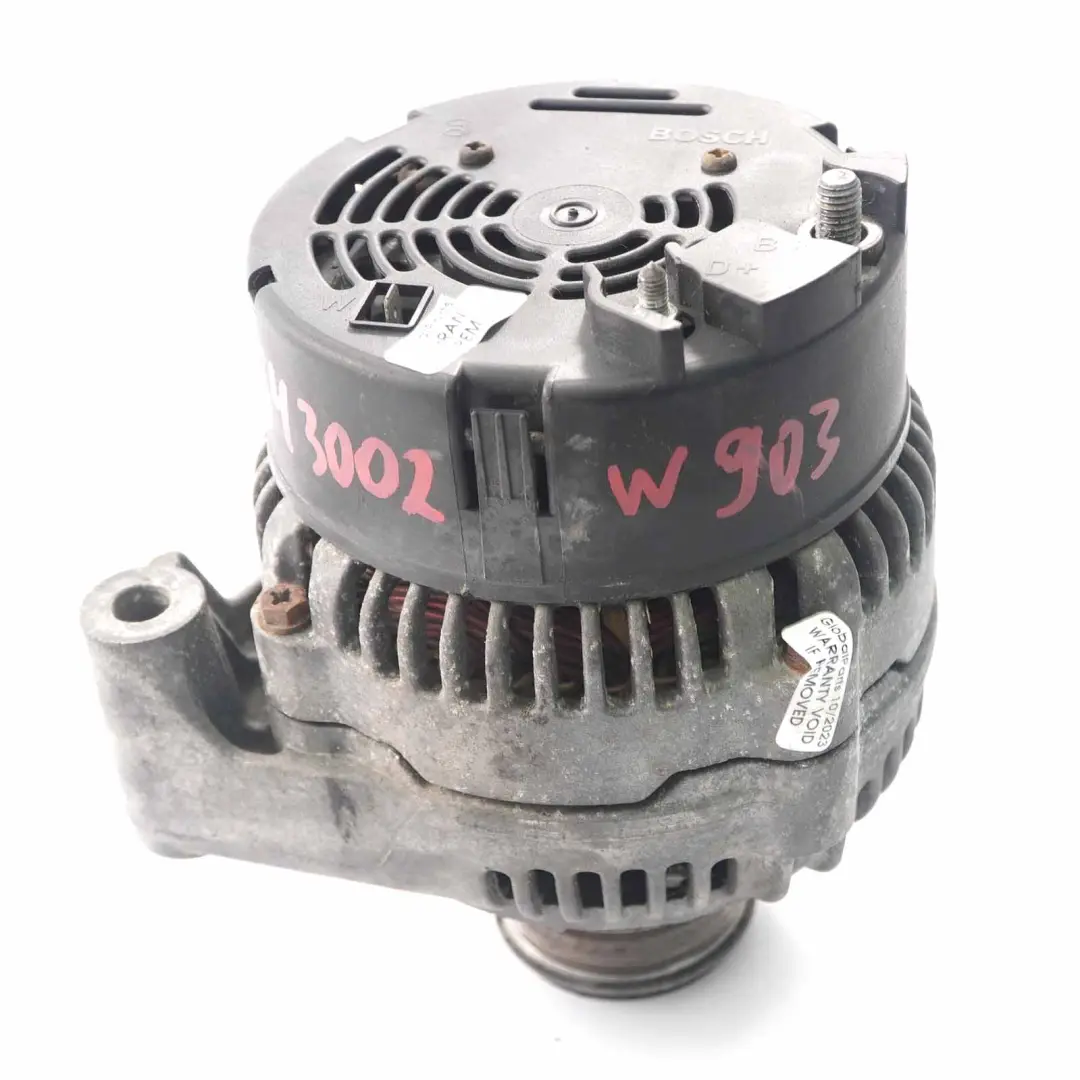 Mercedes W903 Dieselmotor Lichtmaschine Generator 45-90A 14V - SKU A0101540802 - Teilenummer A0101540802