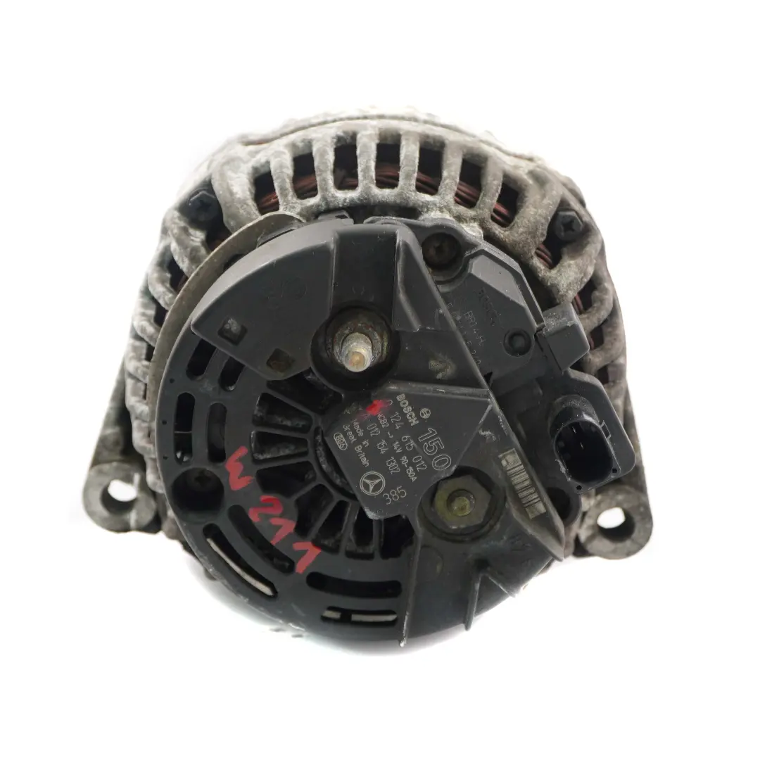 M112 Diesel Alternator 150A do Mercedes W211 W220 o numerze A0121541302 Mercedes W211 W220 M112 Diesel Alternator 150A - SKU A0121541302 - Numer Części A0121541302
