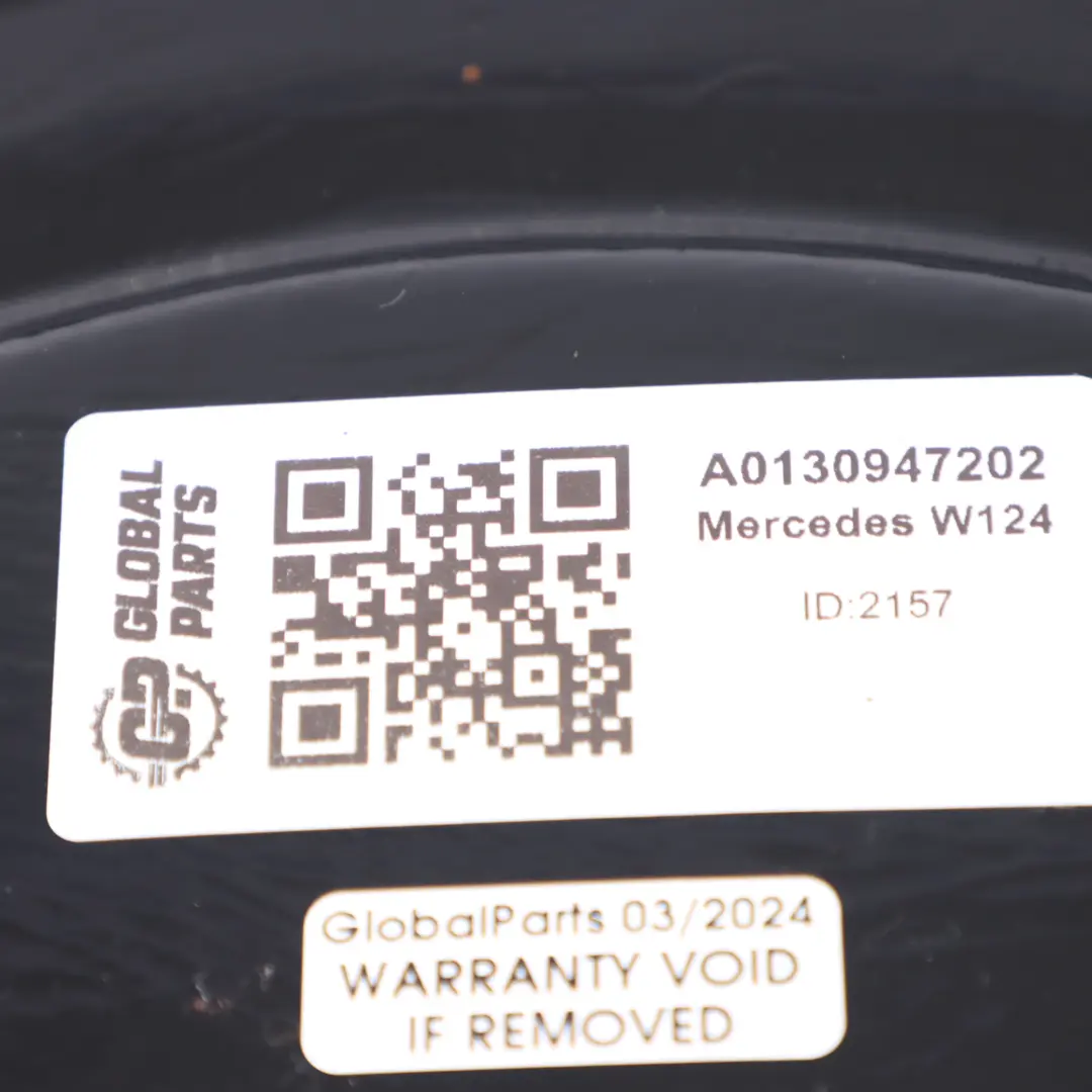 Mercedes W124 Motor de gasolina M103 Carcasa del filtro de aire - SKU A0130947202 - Número de pieza A0130947202