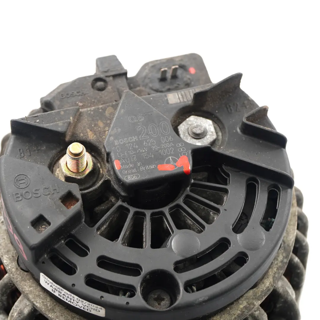 Mercedes Vito Viano W639 Alternatore Generatore Diesel 200A - SKU A0131541002-1 - Numero di parte A0131541002