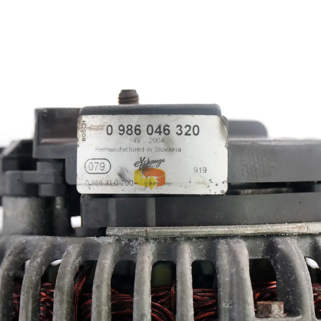 Mercedes-Benz Vito Viano W639 Alternator Generator Diesel 200A  - SKU A0131541002 - Part number A0131541002