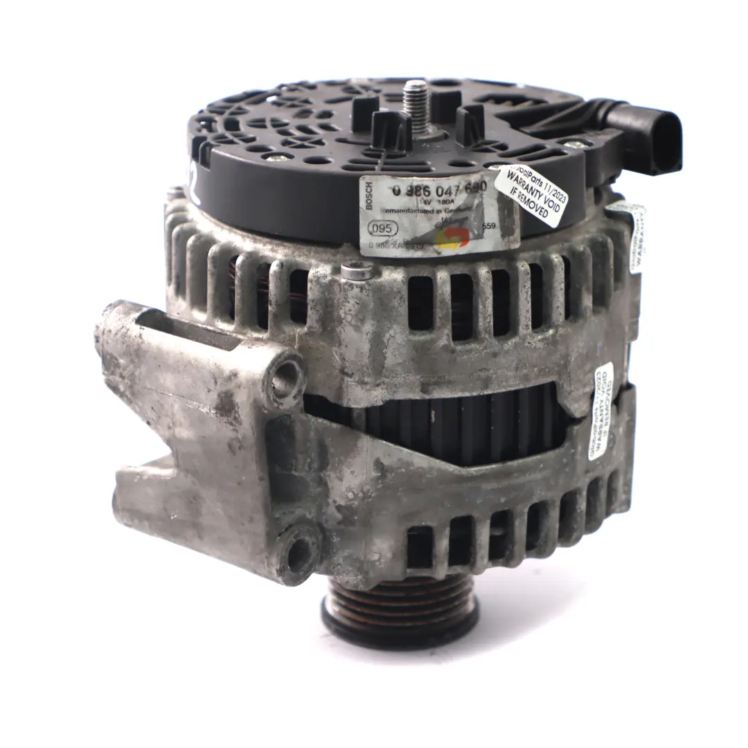  Alternador Generador Mercedes W211 CLS C219 OM642 Diesel 14V 180A - SKU A0131547002-1 - Número de pieza A0131547002