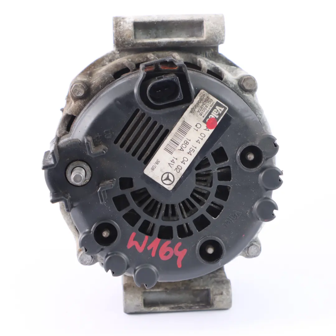  Alternateur Mercedes W164 OM272 Alternateur moteur 180A 14V Valeo - SKU A0141540402 - Numéro de pièce A0141540402