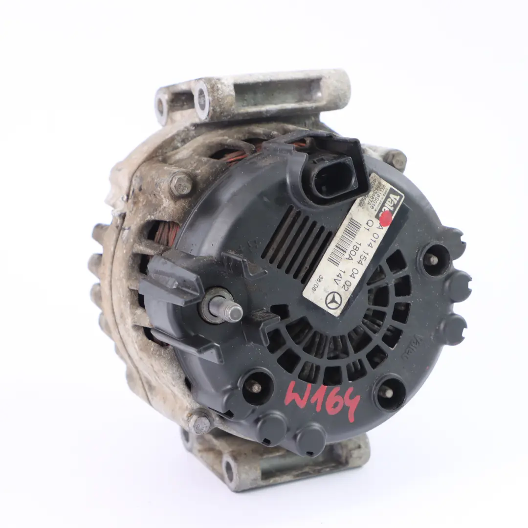 Alternator Mercedes W164 OM272 Engine Alternator 180A 14V Valeo to with Part number A0141540402 Alternator Mercedes W164 OM272 Engine Alternator 180A 14V Valeo - SKU A0141540402 - Part number A0141540402