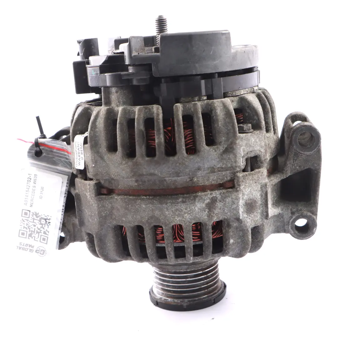  Alternatore Mercedes Vito W639 Sprinter W906 14V 120A Bosch - SKU A0141542702-1 - Numero di parte A0141542702
