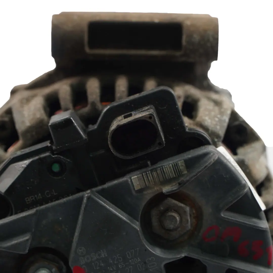 Alternator Mercedes Vito W639 Sprinter W906 Generator 14V 120A Bosch to with Part number A0141542702 Alternator Mercedes Vito W639 Sprinter W906 Generator 14V 120A Bosch - SKU A0141542702 - Part number A0141542702