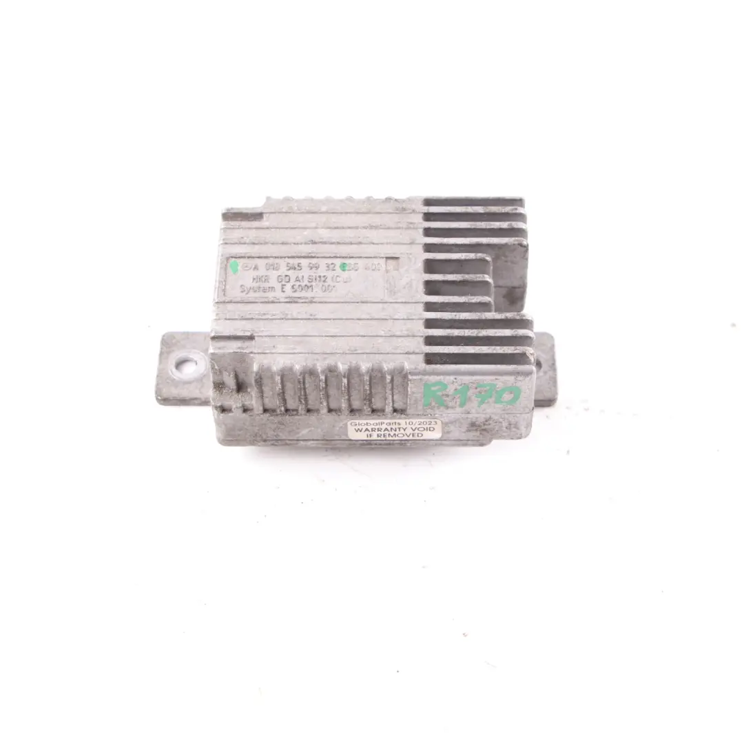 Fan Control Unit Mercedes W202 W210 R170 Radiator Fan Module Unit to with Part number A0185459932 Fan Control Unit Mercedes W202 W210 R170 Radiator Fan Module Unit - SKU A0185459932 - Part number A0185459932