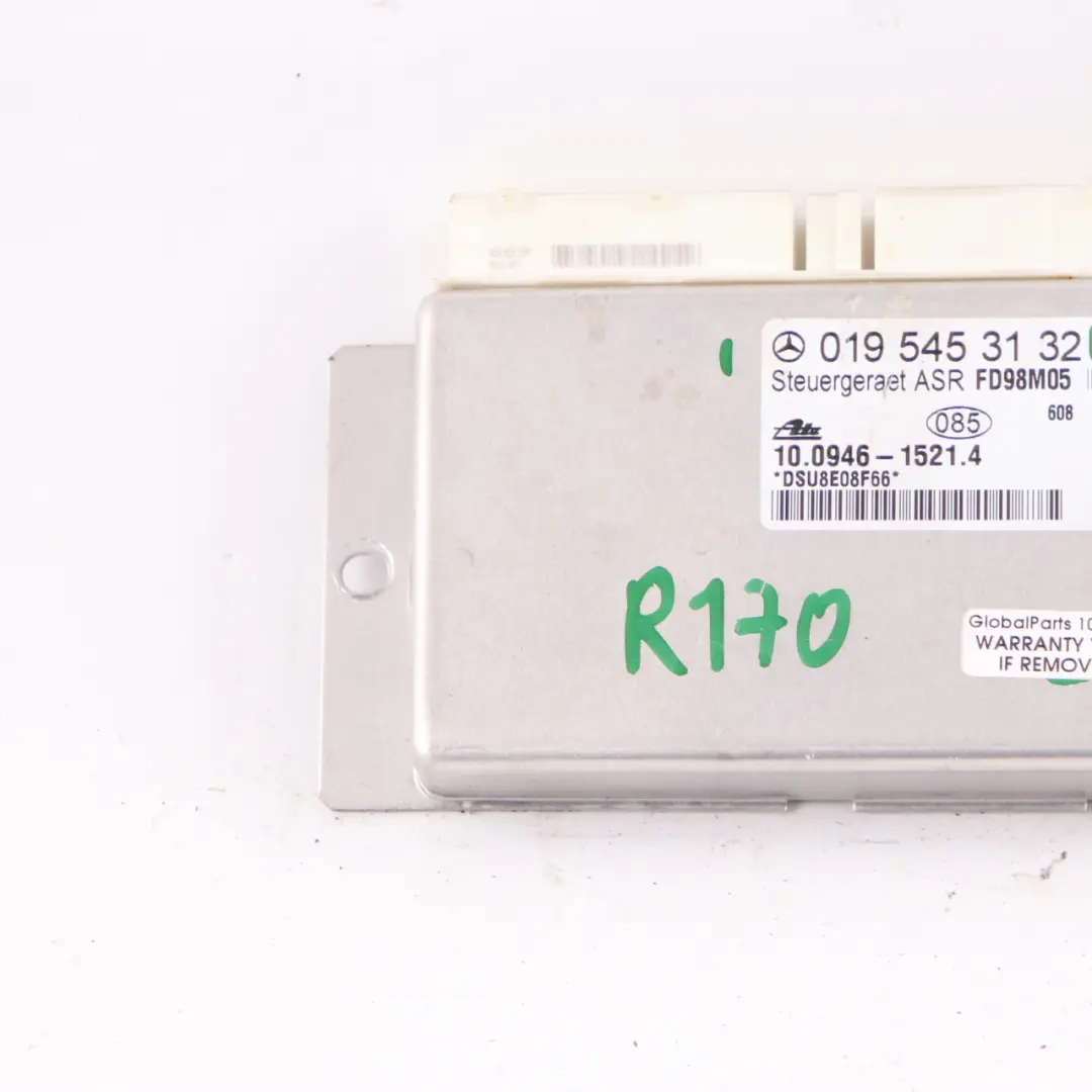 Mercedes SLK R170 W202 W208 ESP Control Unit ABS ASR Module ECU - SKU A0195453132 - Numéro de pièce A0195453132
