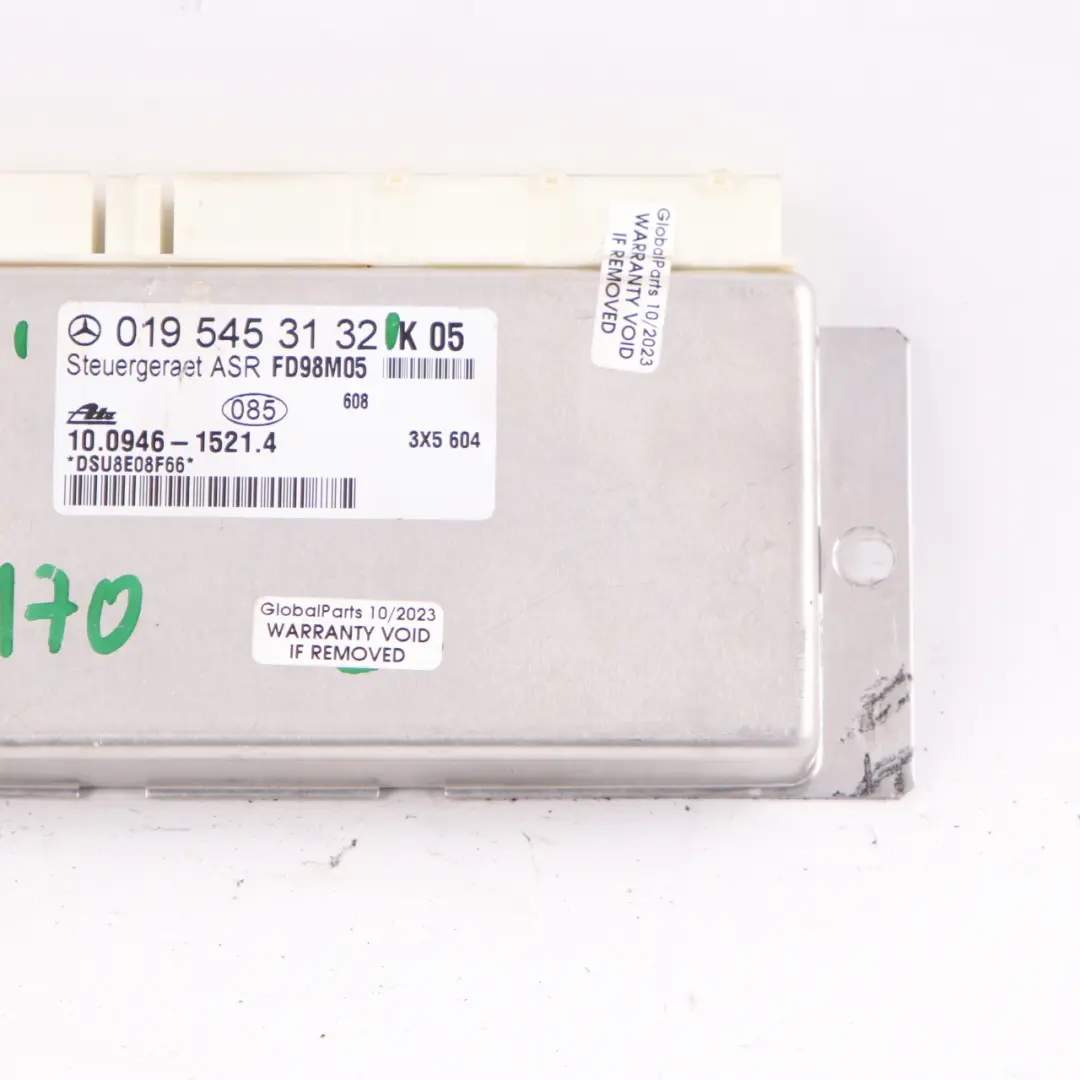 W208 ESP Unidad de Control ABS ASR Módulo ECU para Mercedes SLK R170 W202 con número de pieza A0195453132 Mercedes SLK R170 W202 W208 ESP Unidad de Control ABS ASR Módulo ECU - SKU A0195453132 - Número de pieza A0195453132