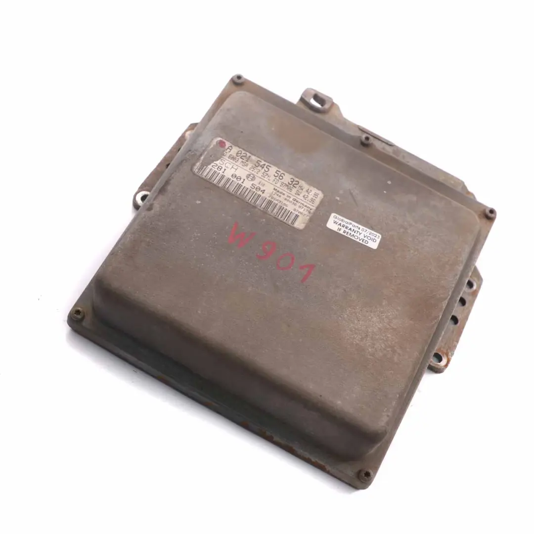 Mercedes Sprinter W901 OM602 Engine Control Unit ECU Module Manual - SKU A0215455632 - Part number A0215455632