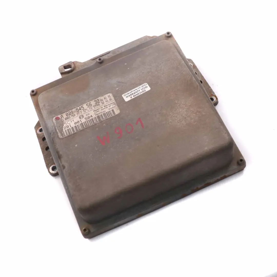 Mercedes Sprinter W901 OM602 Unidad de Control del Motor ECU Manual - SKU A0215455632 - Número de pieza A0215455632