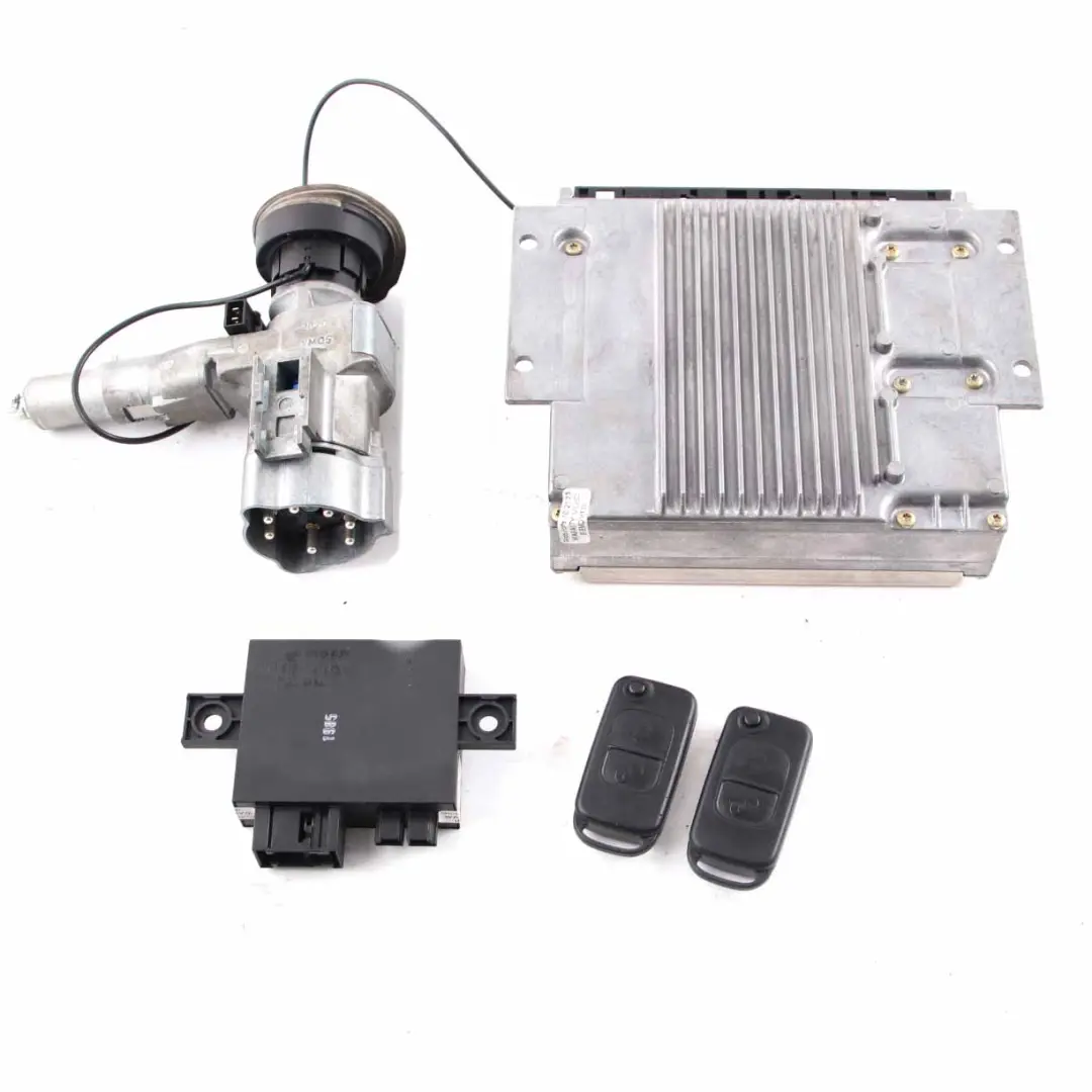 Mercedes R170 SLK 230 Kompressor M111.973 Engine ECU Kit Key Lock - SKU A0235458332-1 - Part number A0235458332