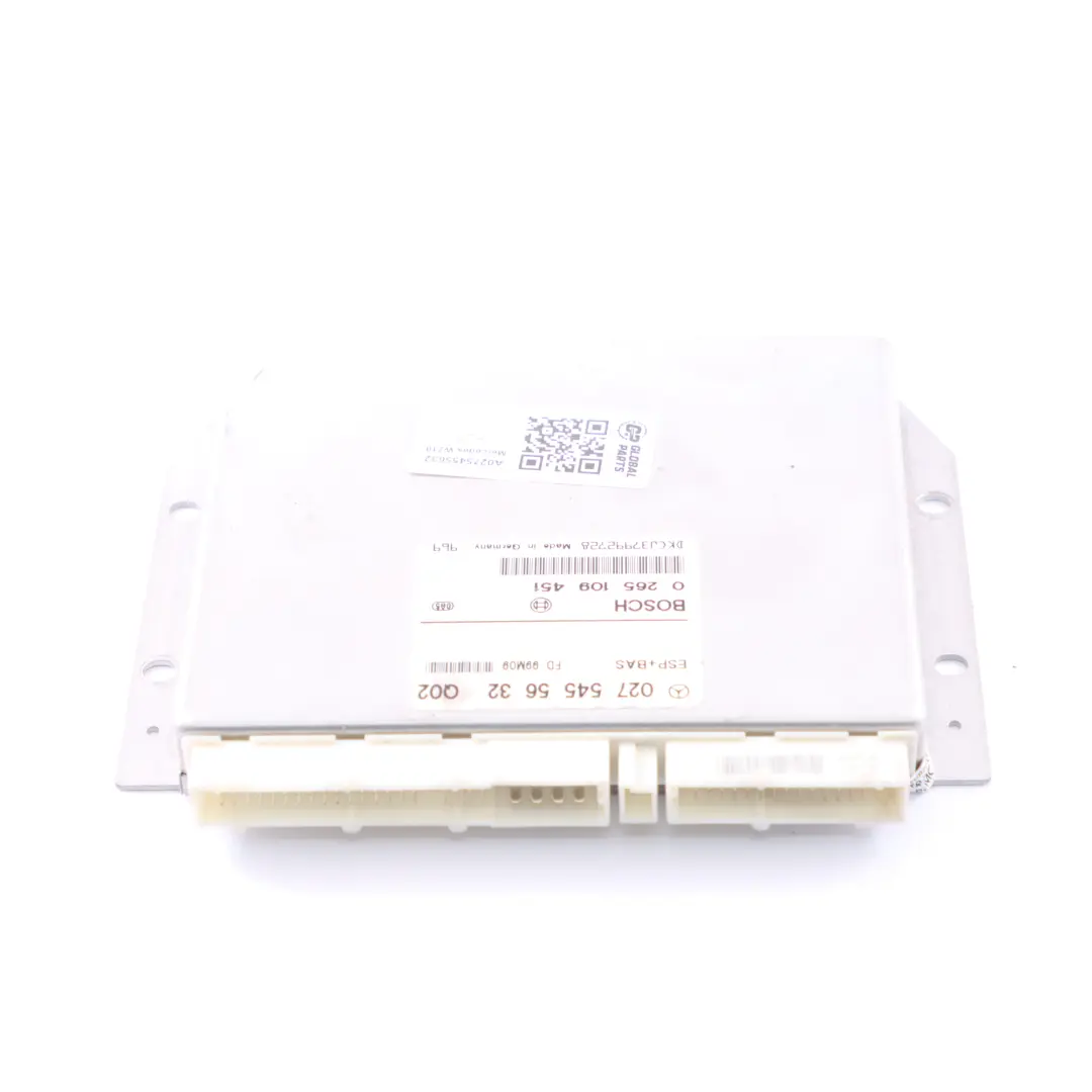 ESP Modul Mercedes W210 Elektronisches Stabilitäts Programm für mit Teilenummer A0275455632 ESP Modul Mercedes W210 Elektronisches Stabilitäts Programm - SKU A0275455632 - Teilenummer A0275455632