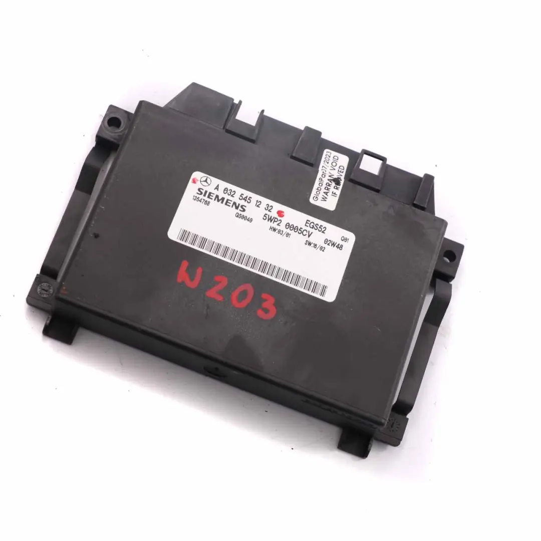 Caja de cambios Control de Transmisión para Mercedes W203 con número de pieza A0325451232 Mercedes W203 Caja de cambios Control de Transmisión - SKU A0325451232 - Número de pieza A0325451232