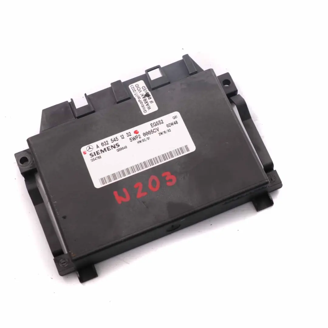 Boîte de vitesses Contrôle de transmission pour Mercedes W203 à propos du numéro de pièce A0325451232 Mercedes W203 Boîte de vitesses Contrôle de transmission - SKU A0325451232 - Numéro de pièce A0325451232