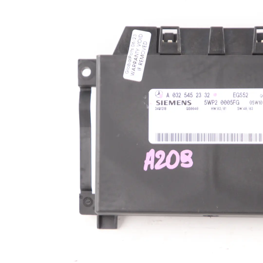 Mercedes Vito W639 Sterownik Moduł Skrzyni EGS - SKU A0325452332 - Numer Części A0325452332