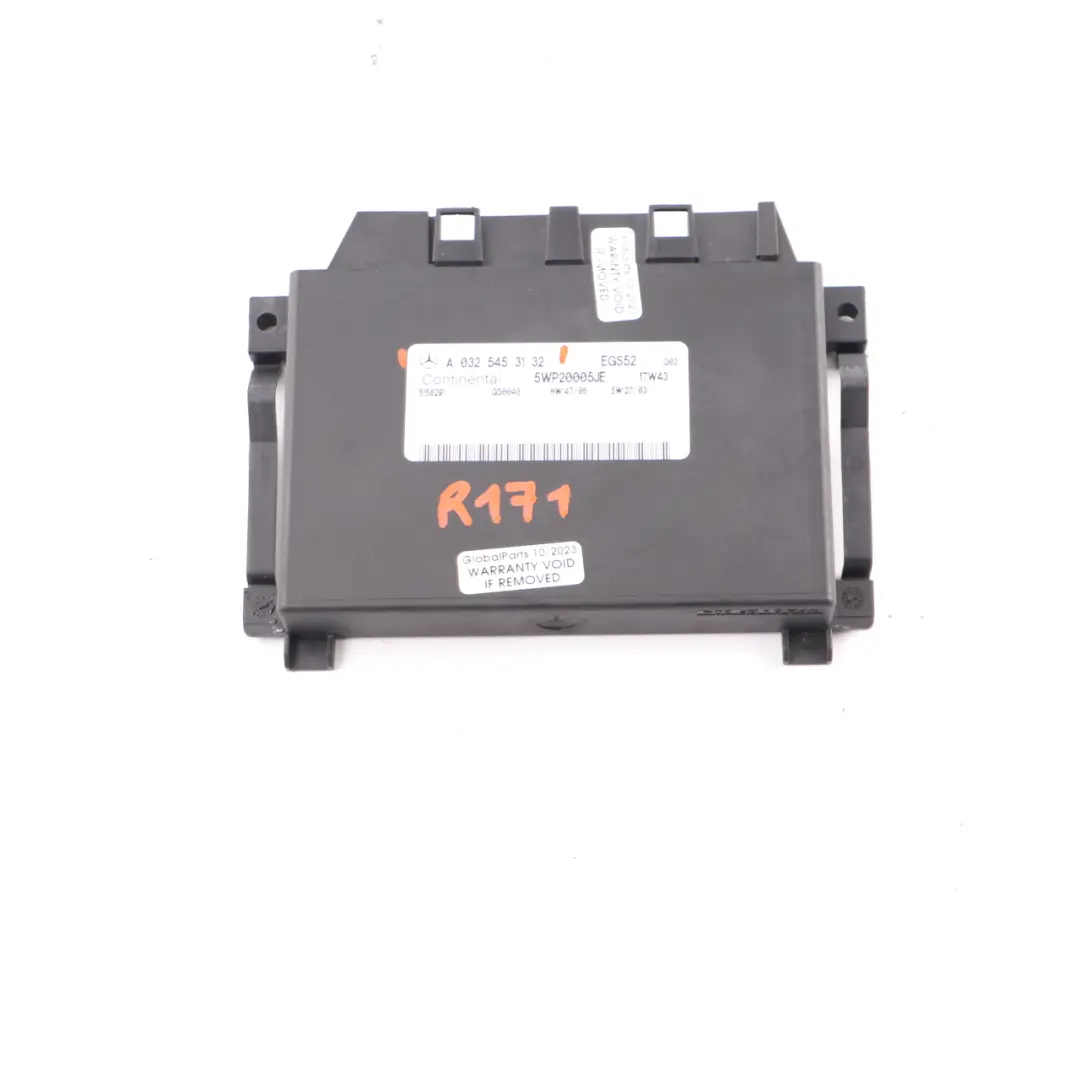 Módulo De Caja De Cambios Mercedes SLK R171 Automática EGS para con número de pieza A0325453132 Módulo De Caja De Cambios Mercedes SLK R171 Automática EGS - SKU A0325453132 - Número de pieza A0325453132