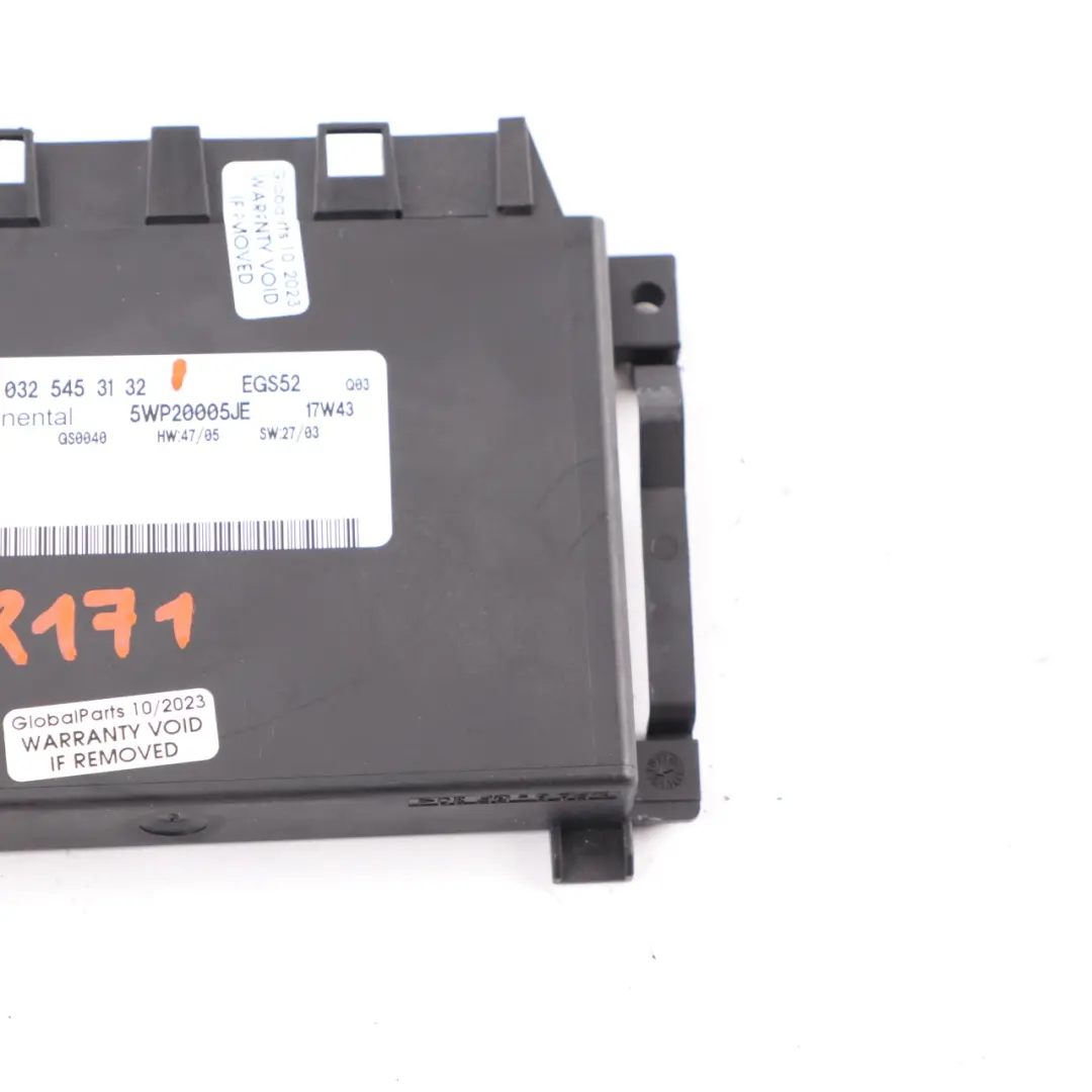  Gearbox Module Mercedes SLK R171 Automatic Transmission Unit EGS - SKU A0325453132 - Part number A0325453132