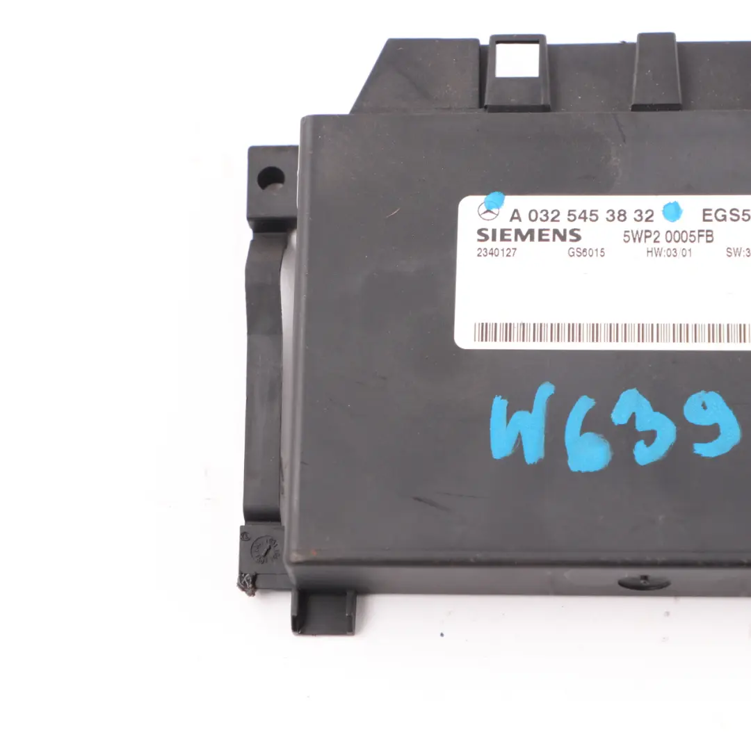 Mercedes W639 Moduł Sterownik Skrzyni Biegów Automat - SKU A0325453832 - Numer Części A0325453832
