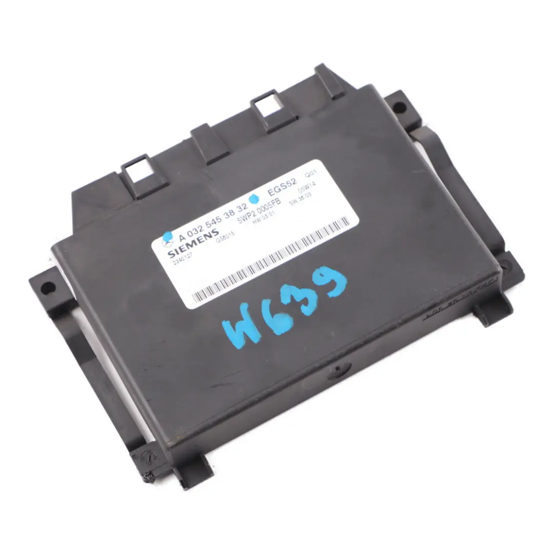  Module Mercedes W639 Automatic Transmission Control Module Unit - SKU A0325453832 - Part number A0325453832