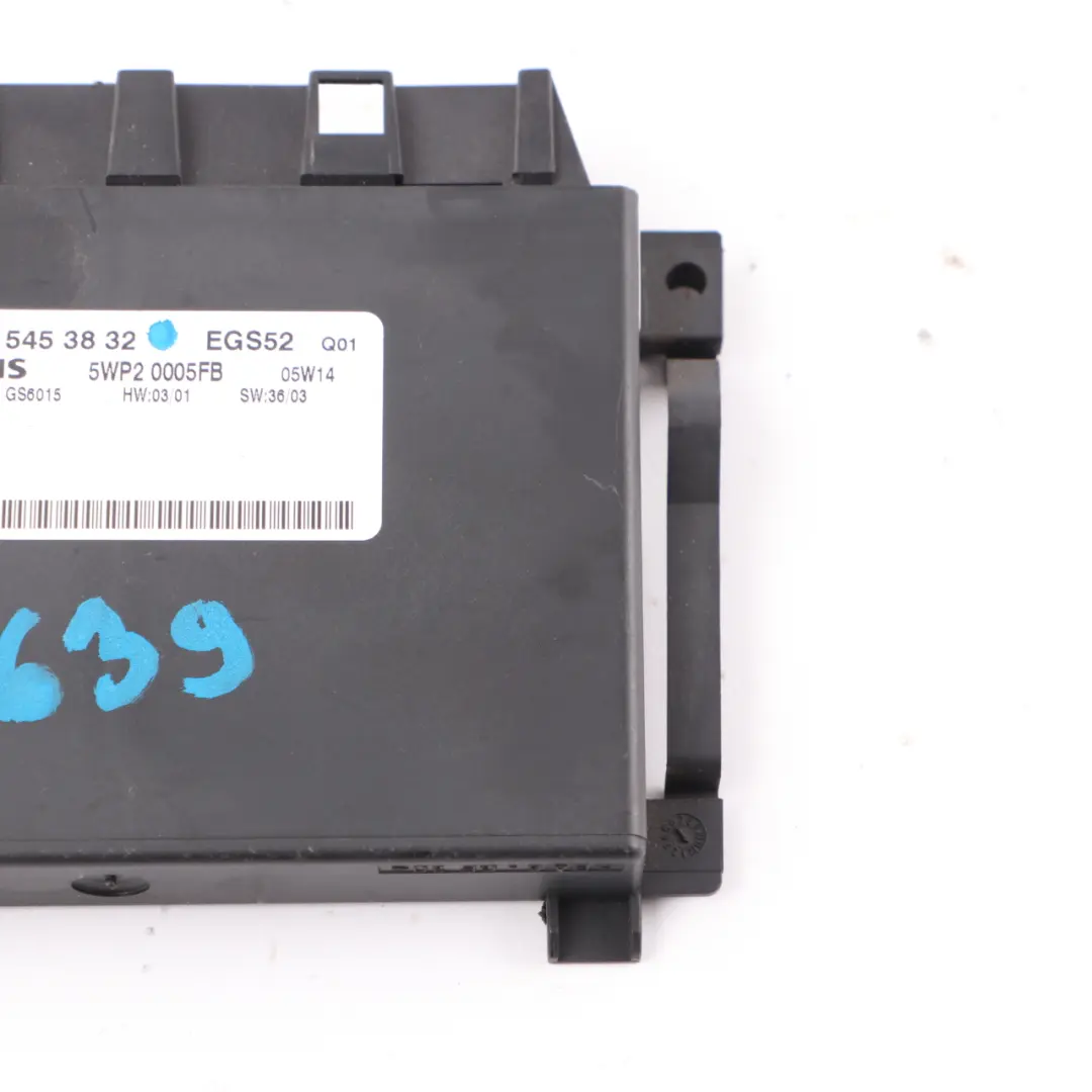  Módulo Mercedes W639 Módulo de Control Transmisión Automática Unidad - SKU A0325453832 - Número de pieza A0325453832