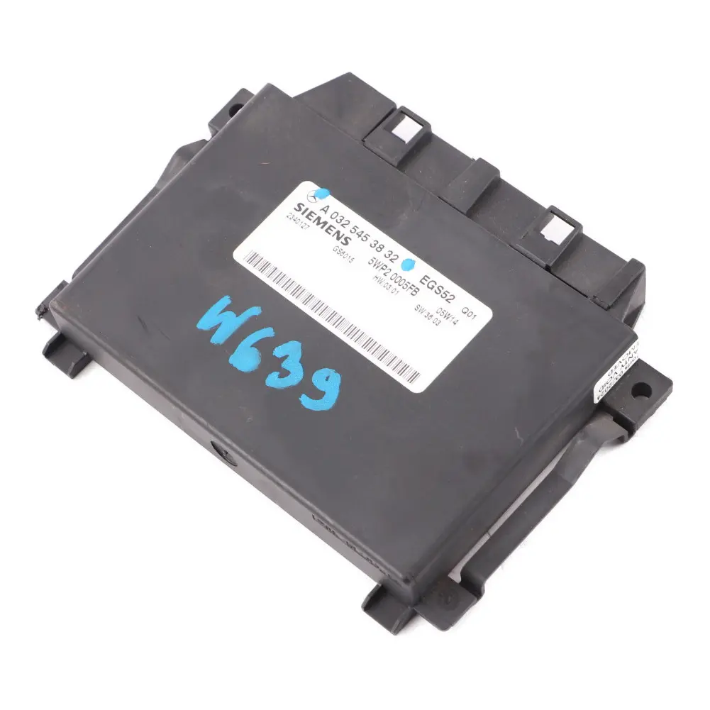 Module Mercedes W639 Automatic Transmission Control Module Unit to with Part number A0325453832 Module Mercedes W639 Automatic Transmission Control Module Unit - SKU A0325453832 - Part number A0325453832