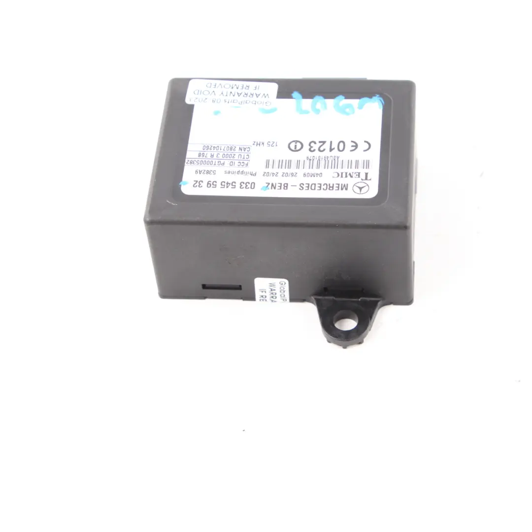 W901 W905 Immobilizer Control Unit Module ECU to Mercedes Sprinter with Part number A0335455932 Mercedes Sprinter W901 W905 Immobilizer Control Unit Module ECU - SKU A0335455932 - Part number A0335455932