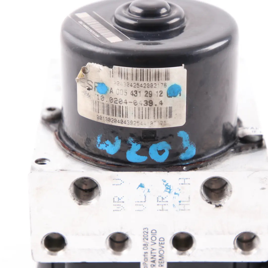 Mercedes W203 Brake Pump ABS ESP Hydraulic Braking Unit A0054312912 - SKU A0345457732 - Part number A0345457732