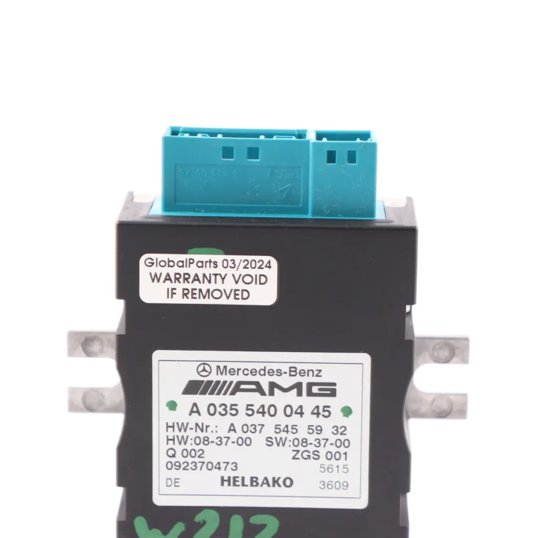 Mercedes W204 W212 W221 AMG Moduł sterujący pompy paliwa ECU - SKU A0355400445 - Numer Części A0355400445