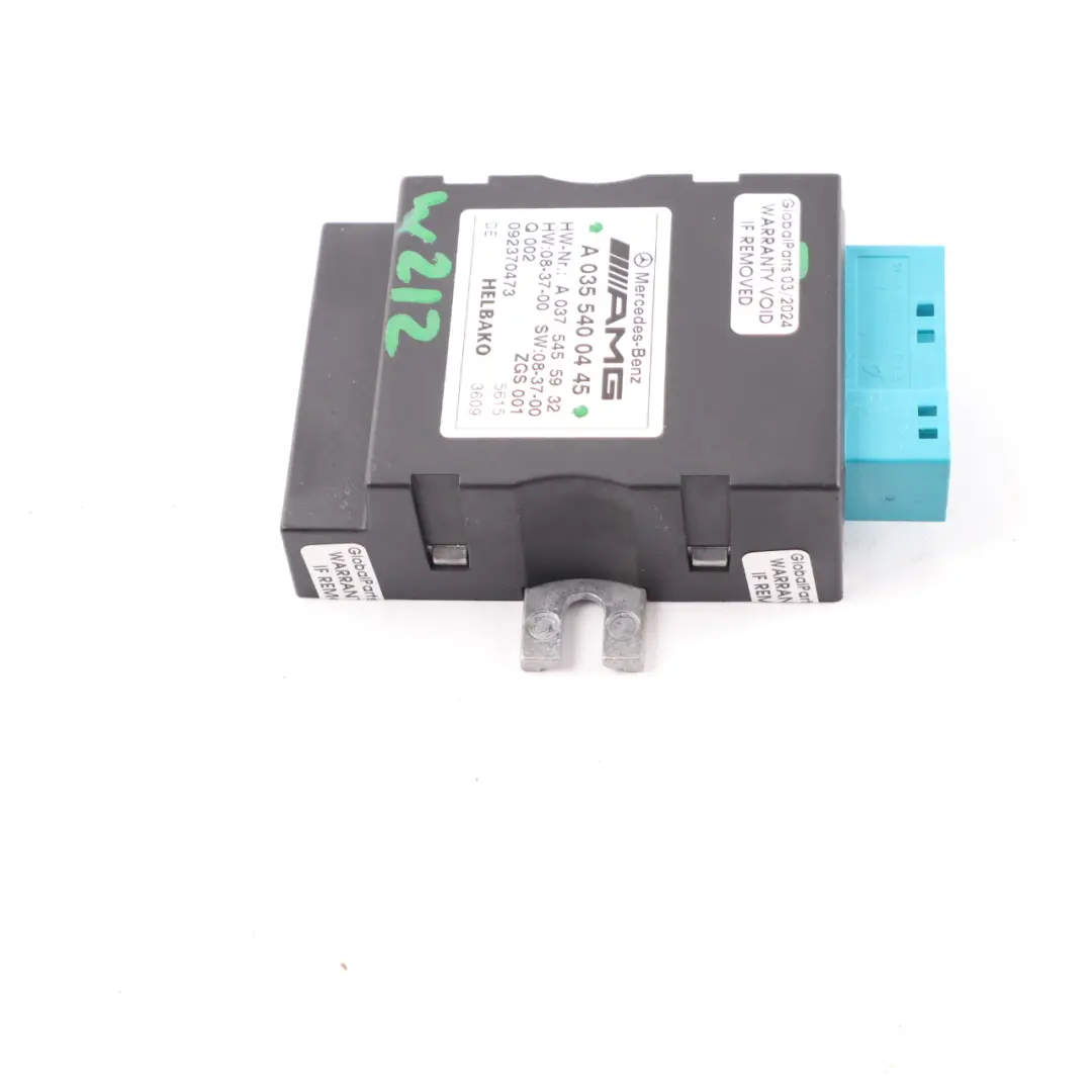 Mercedes W204 W212 W221 AMG Módulo Bomba Combustible Unidad ECU - SKU A0355400445 - Número de pieza A0355400445