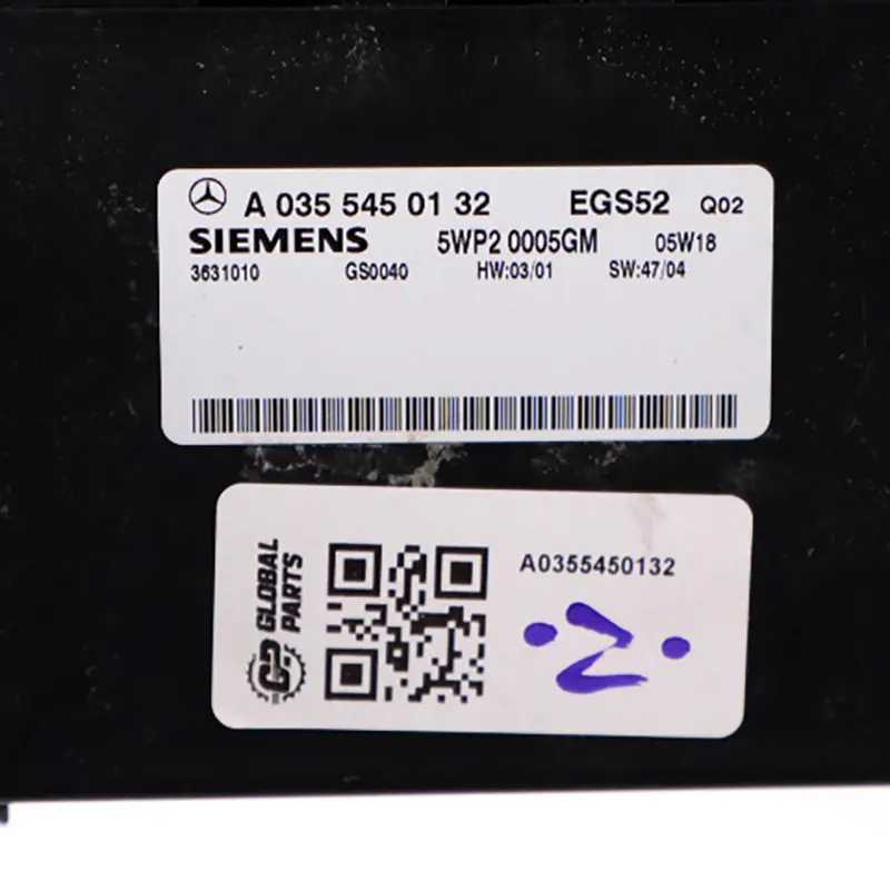 Mercedes CL203 Automatic Gearbox Transmission ECU Control Unit - SKU A0355450132 - Part number A0355450132