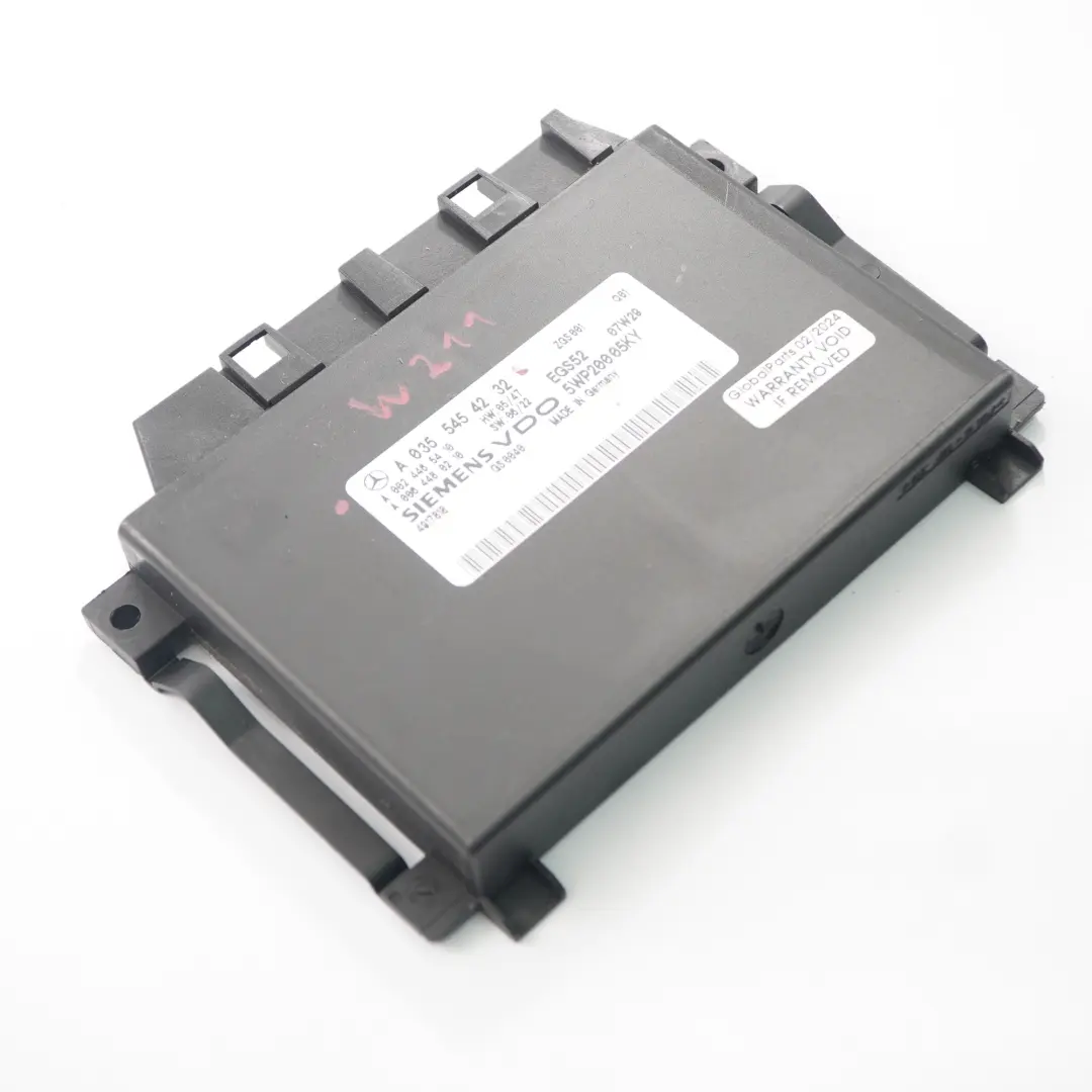Mercedes W211 Automatic Gearbox Transmission Module Control Unit ECU - SKU A0355454232 - Part number A0355454232