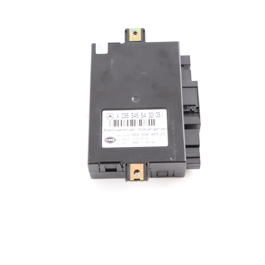 Trunk Lid Module Tailgate Control Unit Boot ECU to Mercedes W211 Estate with Part number A0355455432 Mercedes W211 Estate Trunk Lid Module Tailgate Control Unit Boot ECU - SKU A0355455432 - Part number A0355455432
