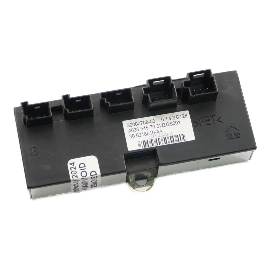 Unità di controllo modulo volante per Mercedes C209 W211 CLS C219 con numero di parte A0365457032 Mercedes C209 W211 CLS C219 Unità di controllo modulo volante - SKU A0365457032 - Numero di parte A0365457032