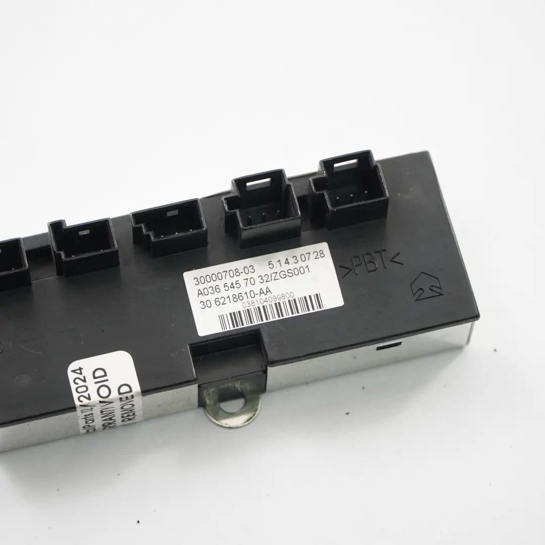 Module de contrôle du volant pour Mercedes C209 W211 CLS C219 à propos du numéro de pièce A0365457032 Mercedes C209 W211 CLS C219 Module de contrôle du volant - SKU A0365457032 - Numéro de pièce A0365457032