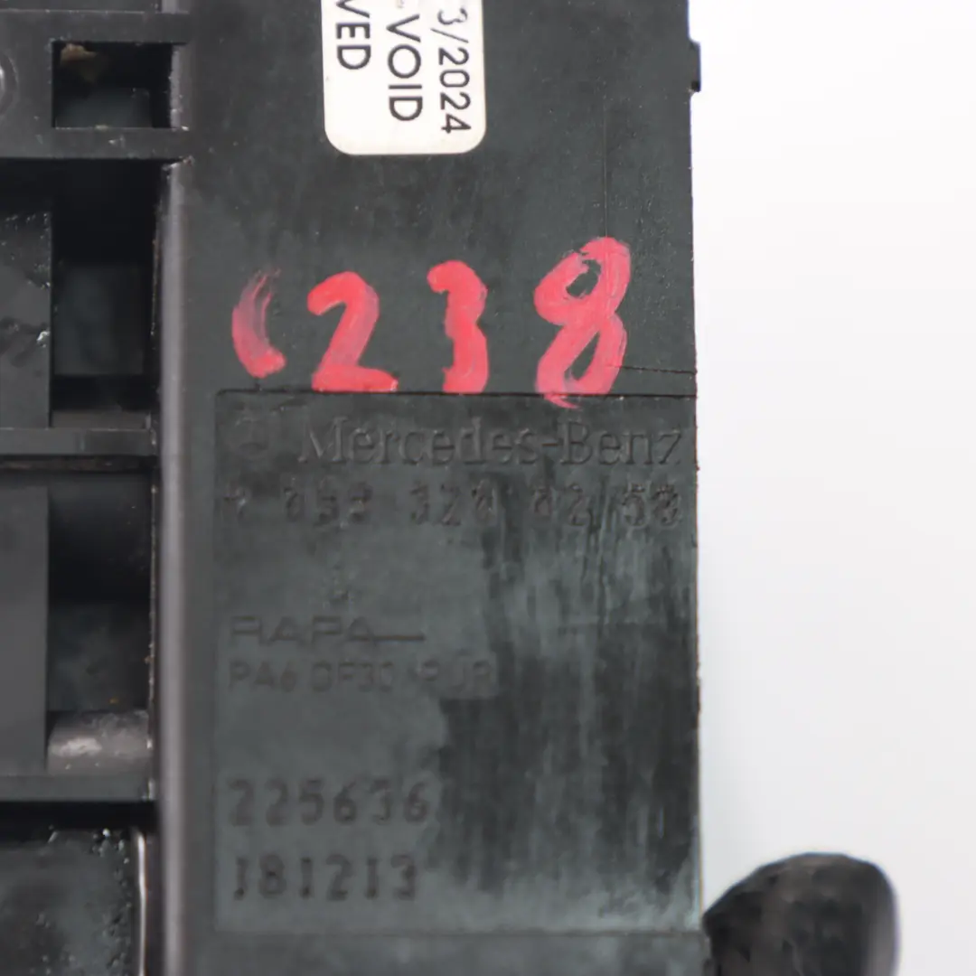 Suspensión Aire Bloque Válvulas Módulo Control para Mercedes W213 C238 con número de pieza A0993200258 Mercedes W213 C238 Suspensión Aire Bloque Válvulas Módulo Control - SKU A0993200258 - Número de pieza A0993200258