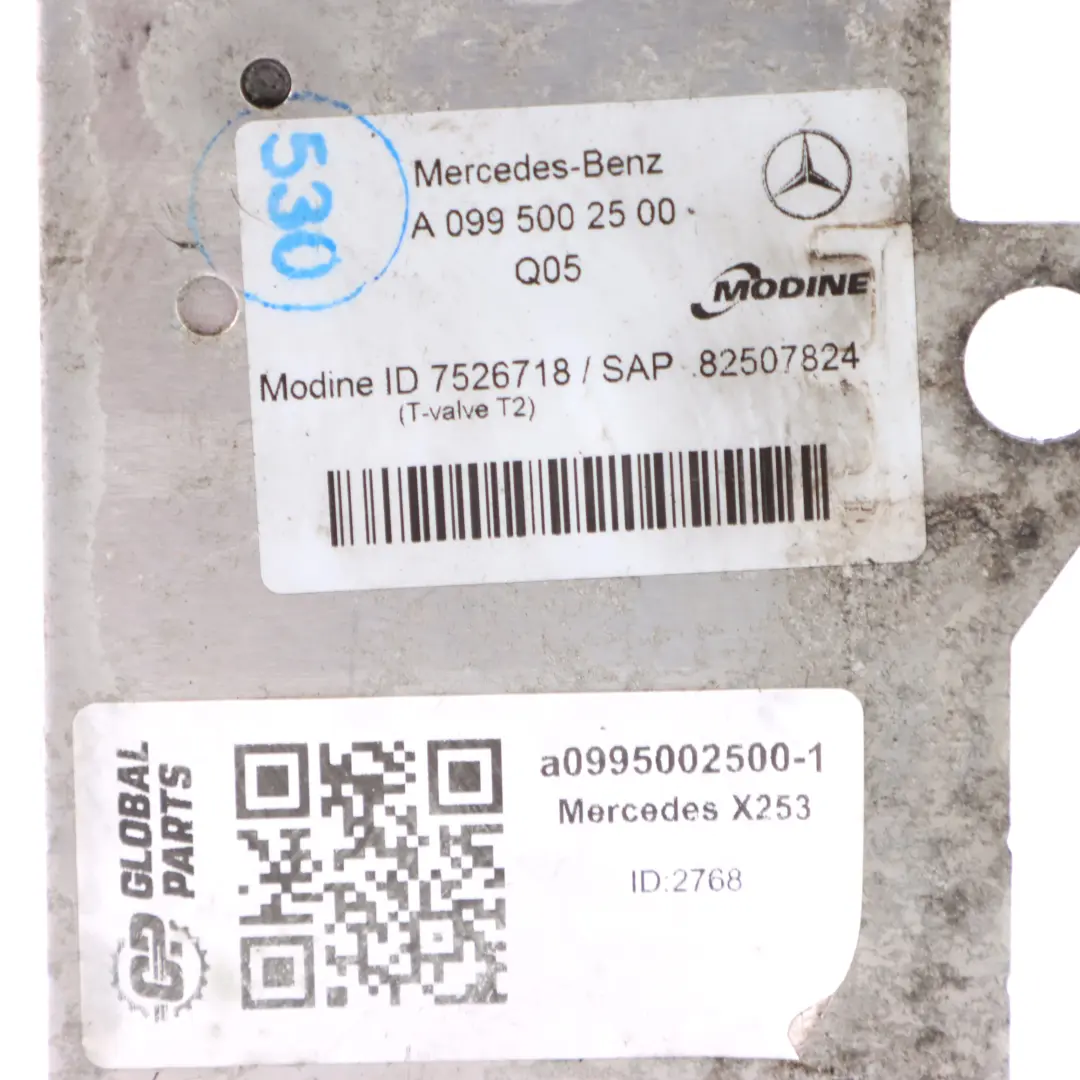 Mercedes X253 GLC220D Chłodnica Chłodniczka Oleju - SKU A0995002500-1 - Numer Części A0995002500