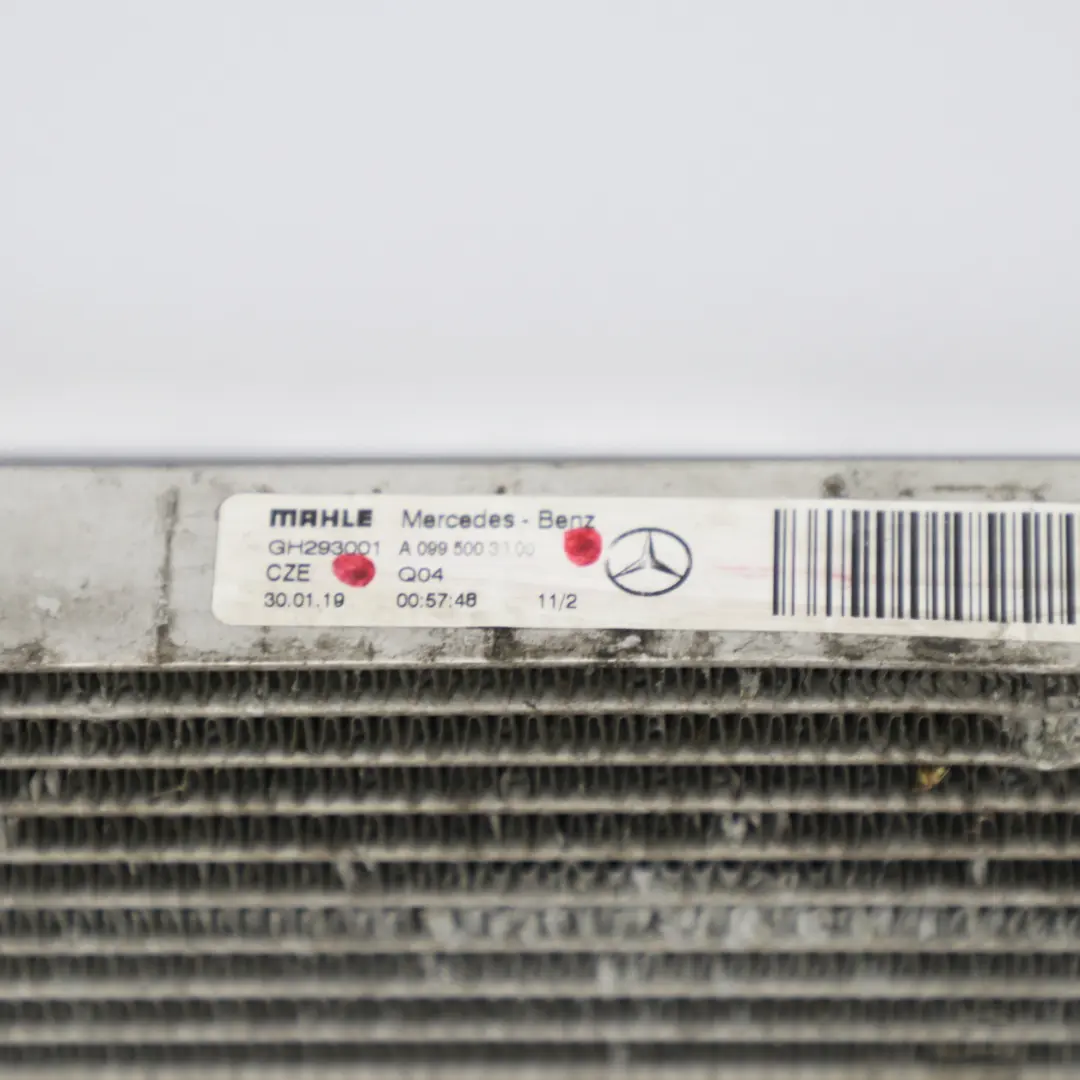 condizionata raffreddamento radiatore condensatore A/C per Mercedes W213 con numero di parte A0995003100 Mercedes W213 condizionata raffreddamento radiatore condensatore A/C - SKU A0995003100 - Numero di parte A0995003100