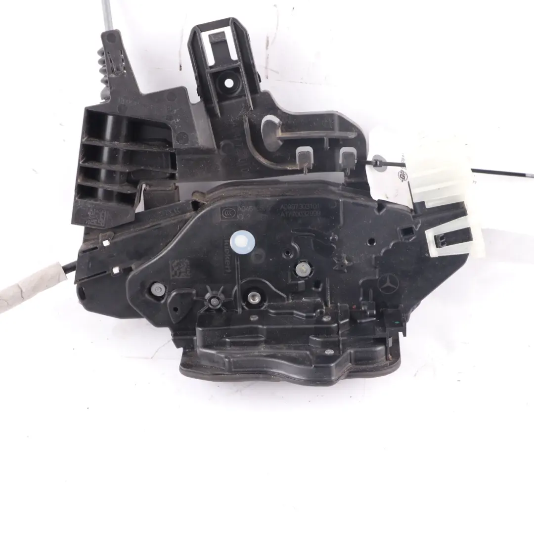 Serratura Mercedes W177 W247 Attuatore scrocco posteriore sinistro per con numero di parte A0997303101 Serratura Mercedes W177 W247 Attuatore scrocco posteriore sinistro - SKU A0997303101 - Numero di parte A0997303101